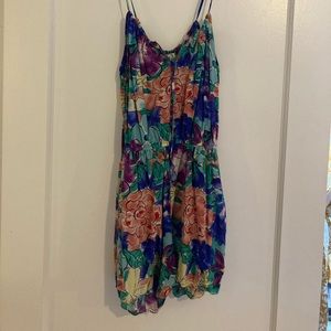 Floral summer romper